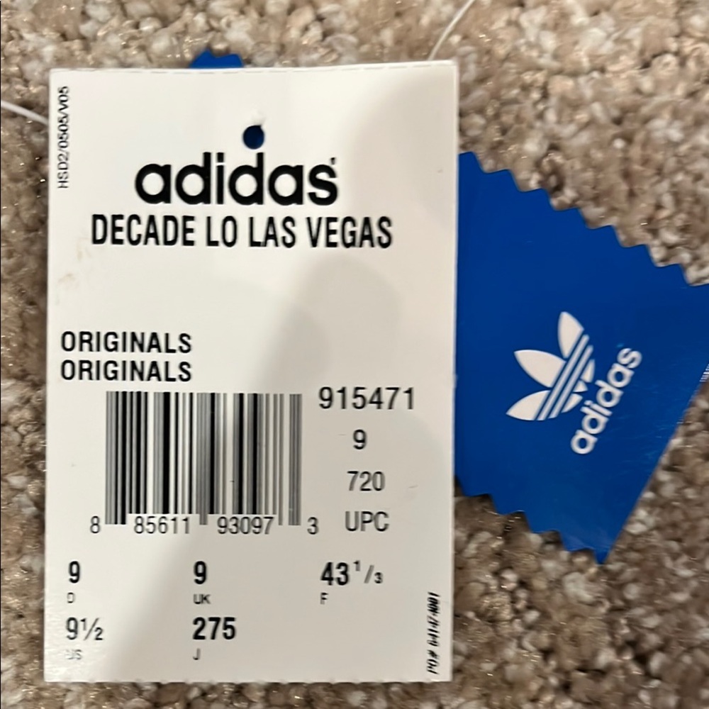 Adidas Decade Lo Las Vegas Sneakers - Picture 10 of 10